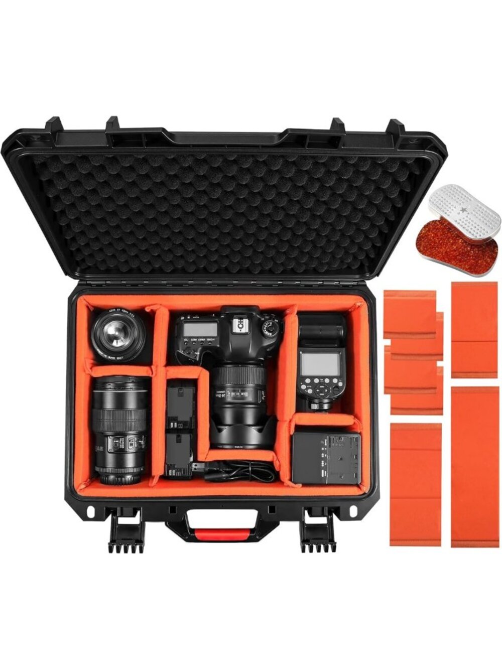 Waterproof Hard Case for DSLR/SLR Cameras & Lenses - Travel & Weatherproof